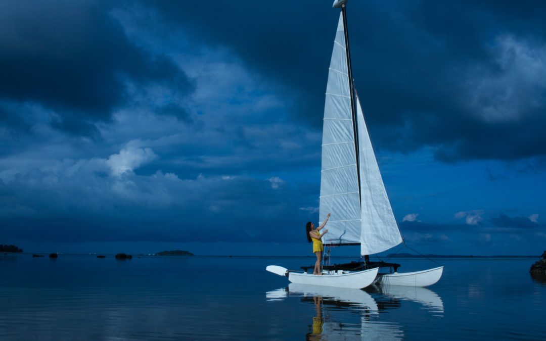 Am I rowing harder or raising my sails?